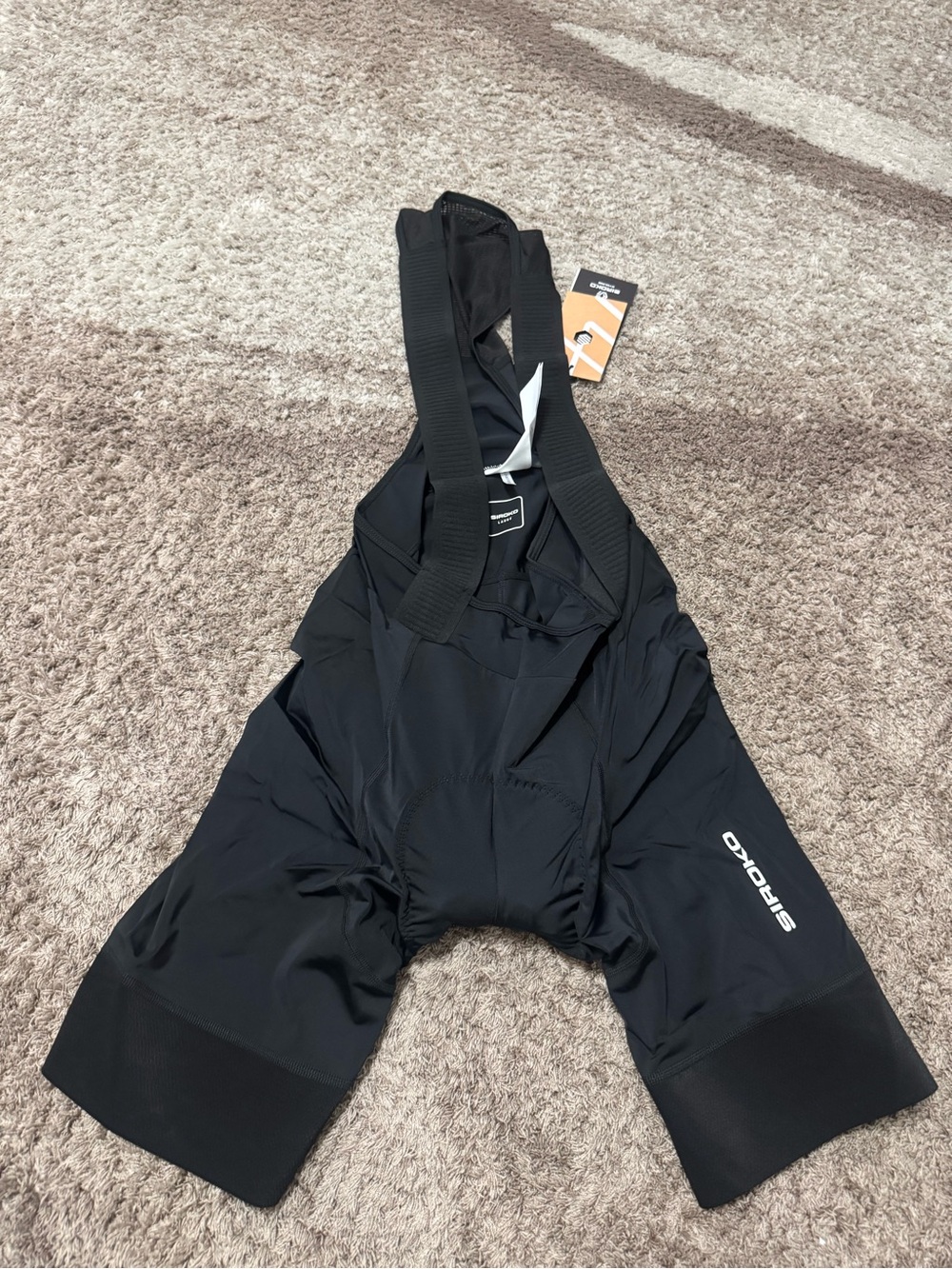 Siroko Men's cycling bib shorts in recycled fabrics